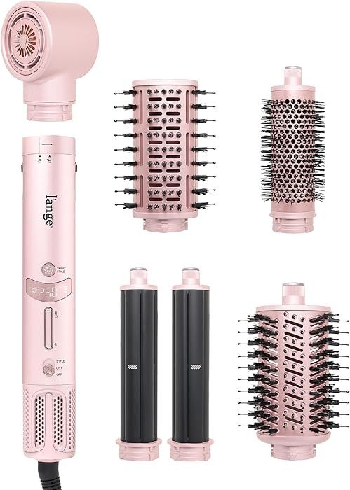 L'ANGE HAIR TurboStyle All-in-One Air Styling & Drying System | 5-in-1 Attachments with Auto-Wrap... | Amazon (US)