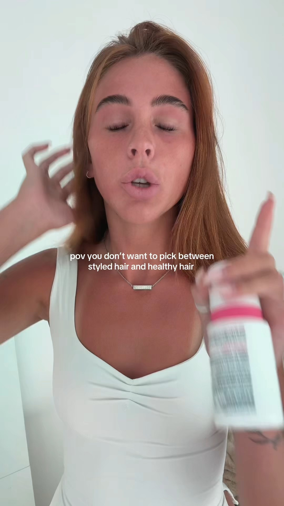 “my favorite heat protectant 🖤 up to 450°F protection with way less breakage, so light weight and my go to as a stylist @k18hair #k18partner #k18results #fyp #hairtutorial #curlyhairtutorial

#LTKSeasonal #LTKBeauty #LTKStyleTip