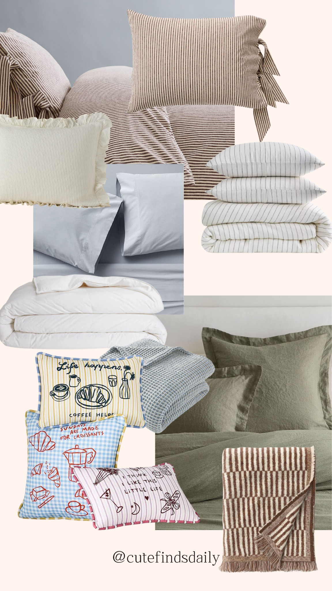 Cozy bedroom decor essentials for the home or apartment: duvet covers, linen sheets, throw pillows and more #bedroom #apartment #home #decor

#LTKSeasonal #LTKHome #LTKU