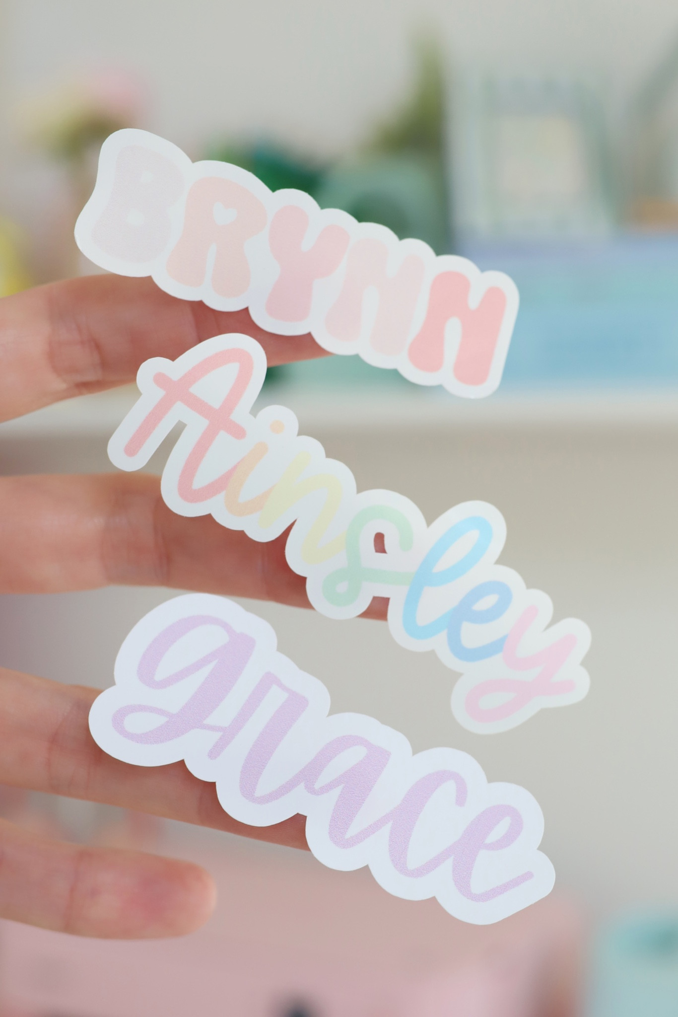 Here are the fonts I used for these name stickers 🥰🥰

#LTKBacktoSchool