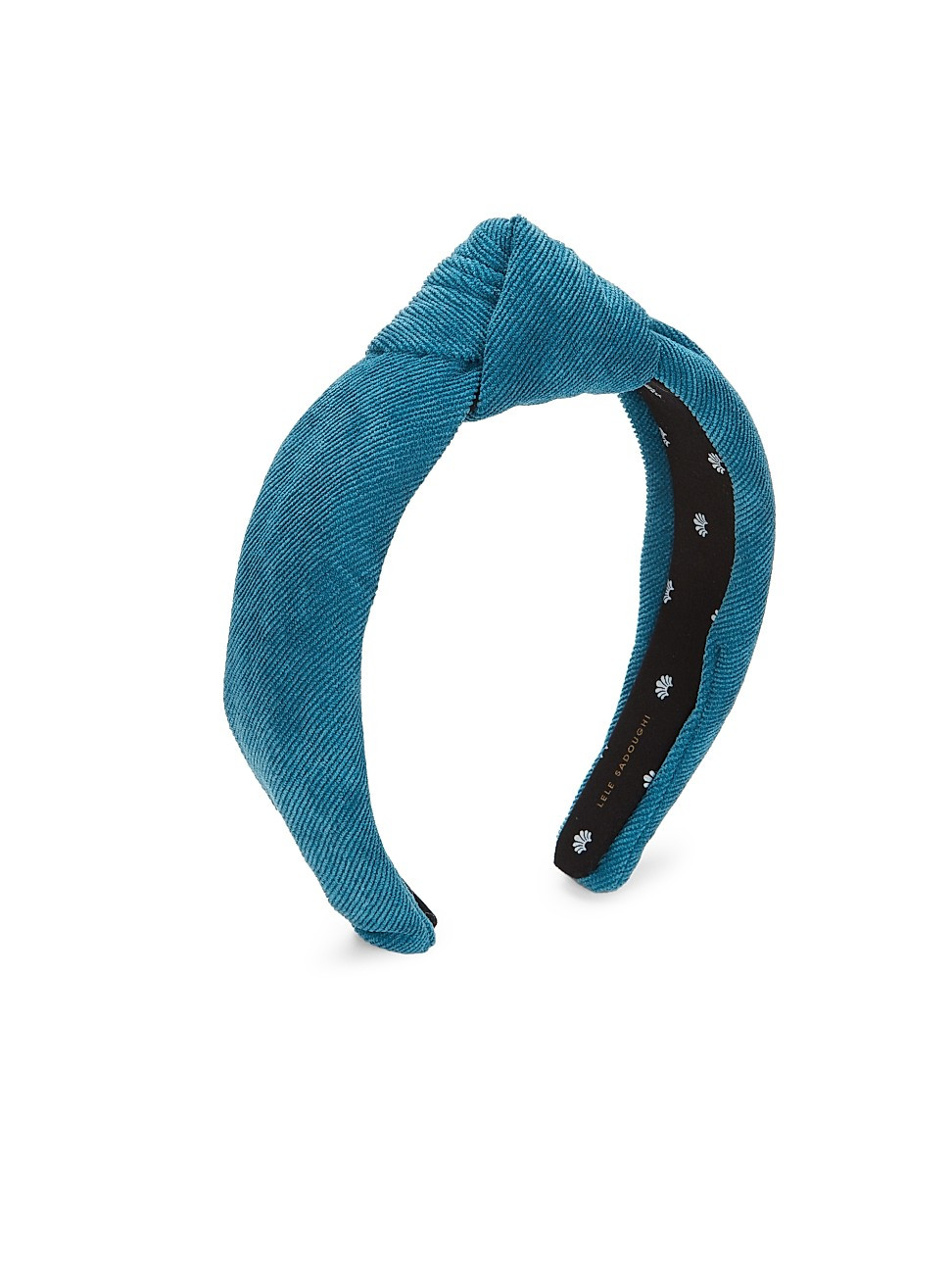 Lele Sadoughi Women's Corduroy Knotted Headband - Blue | Saks Fifth Avenue