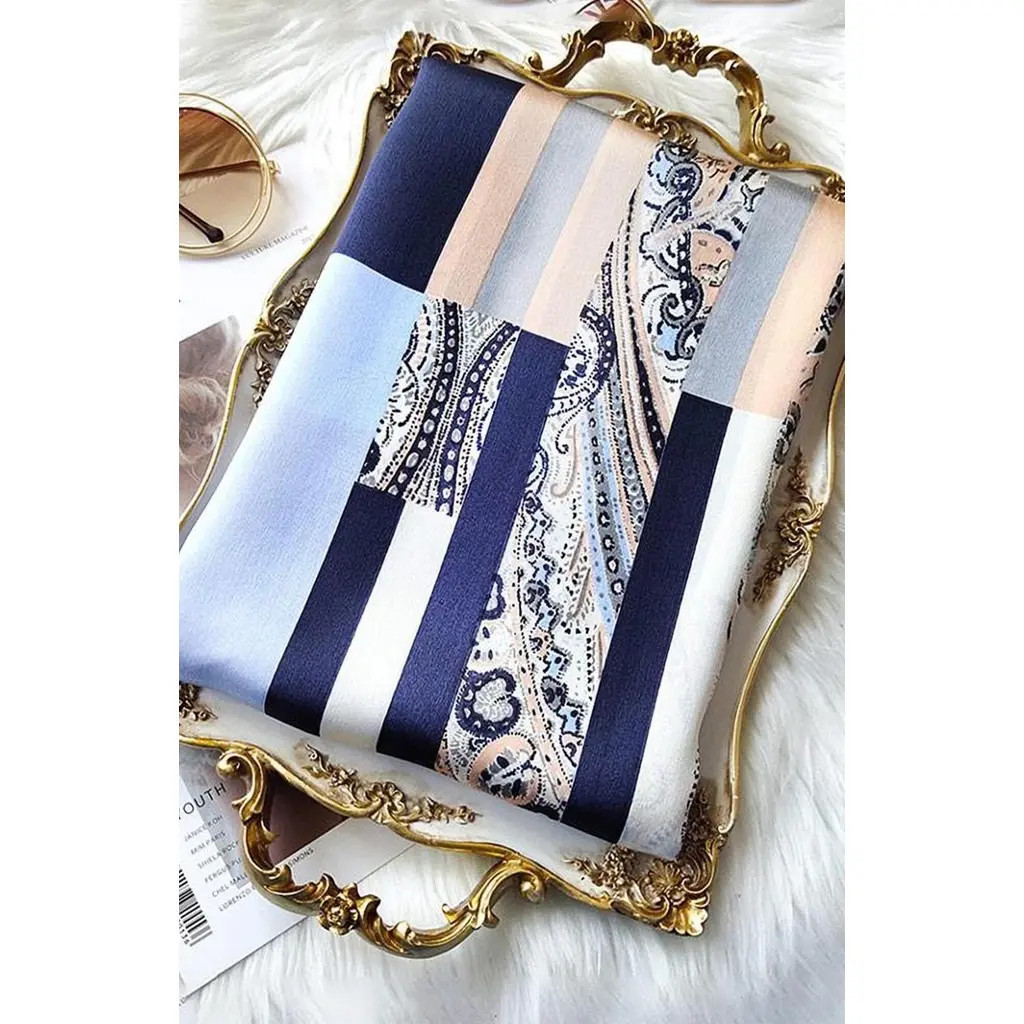 SILKSILKY Long Silk Scarf in Blue at Nordstrom | Nordstrom