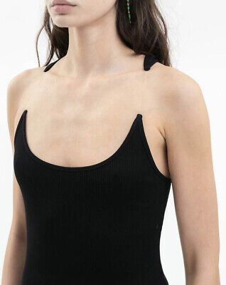 Invisible Strap Design Y/project Vest Ribbed Cami Tank Sleeveless Women Tops | eBay US