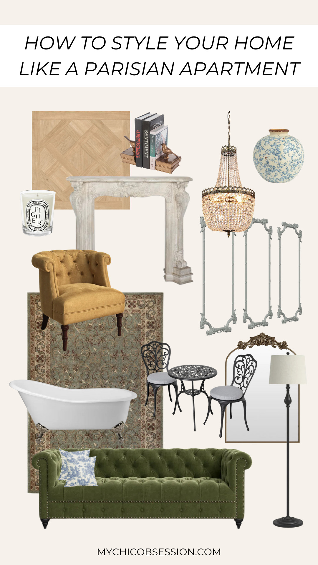 Style your home like a chic Parisian apartment. Be inspired by timeless French interior decor and give your home a refresh in the New Year.

#LTKHome #LTKSeasonal