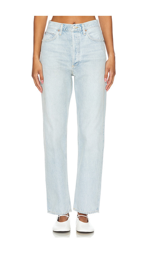 AGOLDE 90s Mid Rise Loose Fit Jeans in Denim-Light. Size 30. Also in 27, 28, 29, 33. | Revolve Clothing (Global)