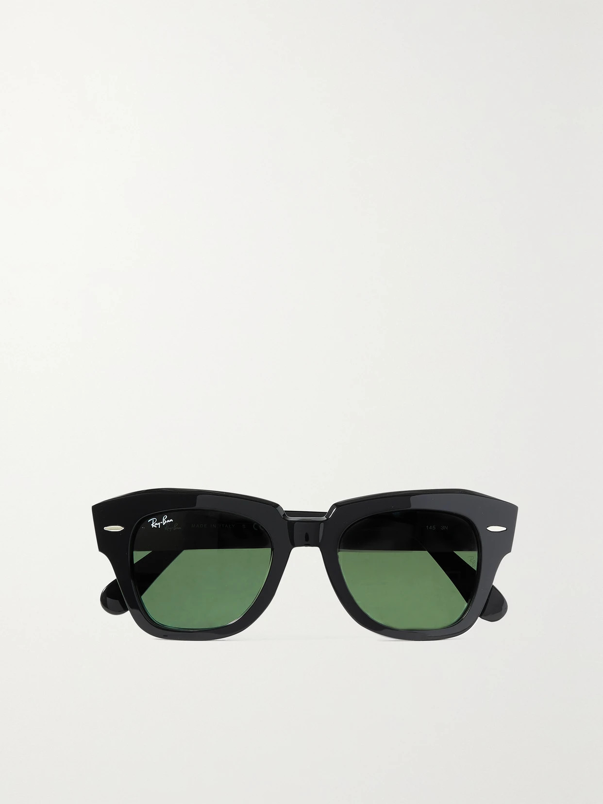 Ray-Ban - State Street Square-frame Acetate Sunglasses - Black | NET-A-PORTER (UK & EU)