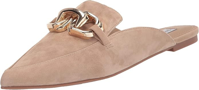 Amazon.com | Steve Madden Women's Friends Loafer Flat, TAN Suede, 8.5 | Loafers & Slip-Ons | Amazon (US)