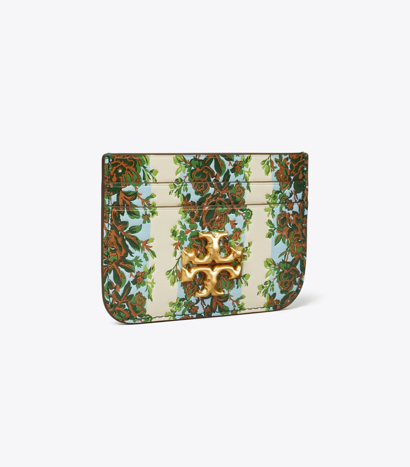 Eleanor Printed Card Case: Women's Designer Card Cases | Tory Burch | Tory Burch (US)