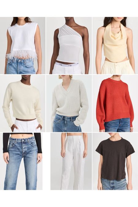 @shopbop sale event 

Clothes picks 
*whoops so sorry just realized the white feather top is not included in the sale :( 

#LTKSeasonal #LTKsalealert #LTKstyletip