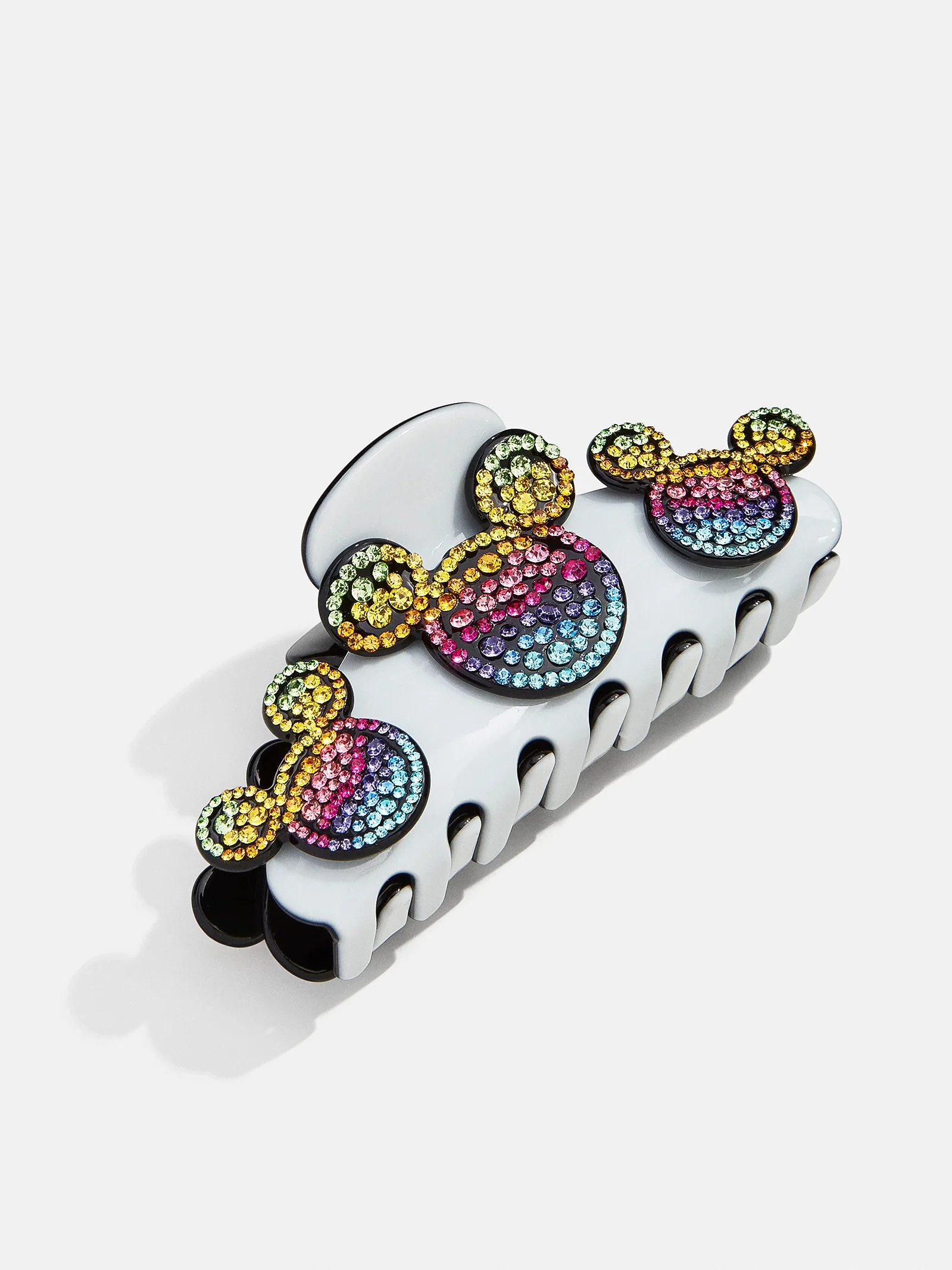 Mickey Mouse Disney Sparkle Silhouette Claw Clip | BaubleBar (US)