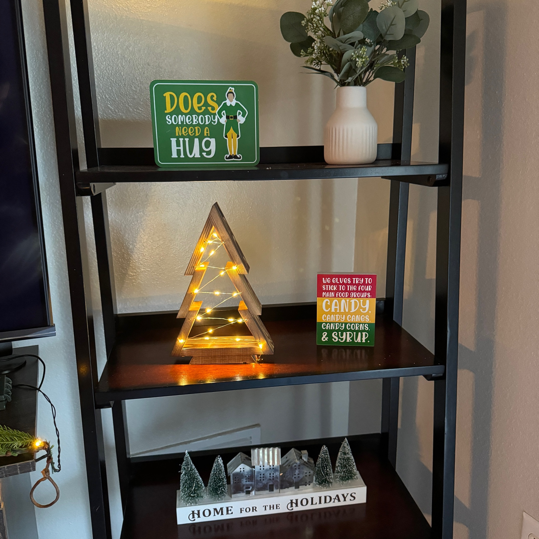 Christmas shelf decor #amazonfinds #amazonhome

#LTKSeasonal #LTKHoliday #LTKHome