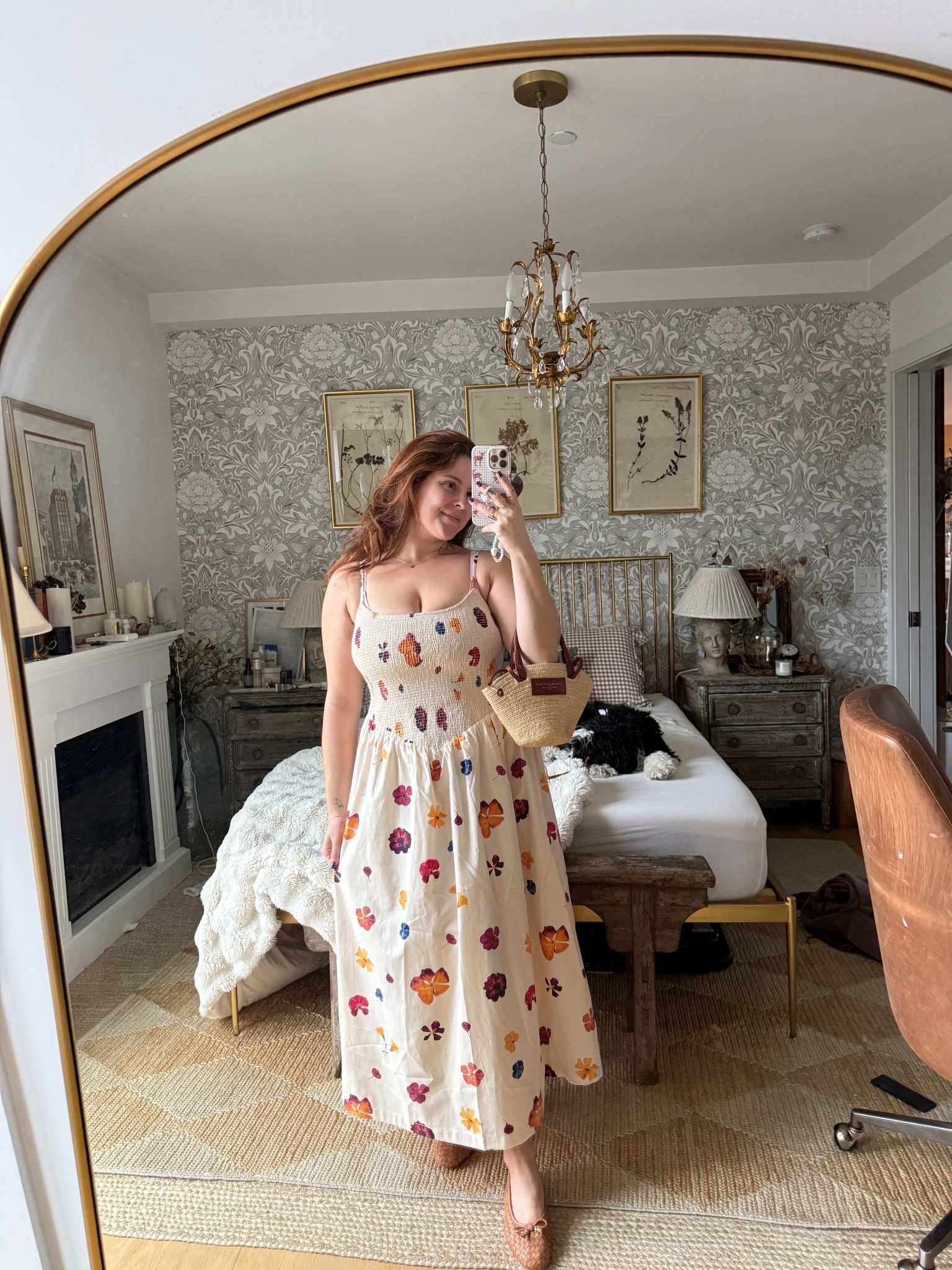 Abercrombie floral print maxi dress 
Size L
Steve Madden raffia flats

#LTKSpringSale #LTKMidsize #LTKSeasonal