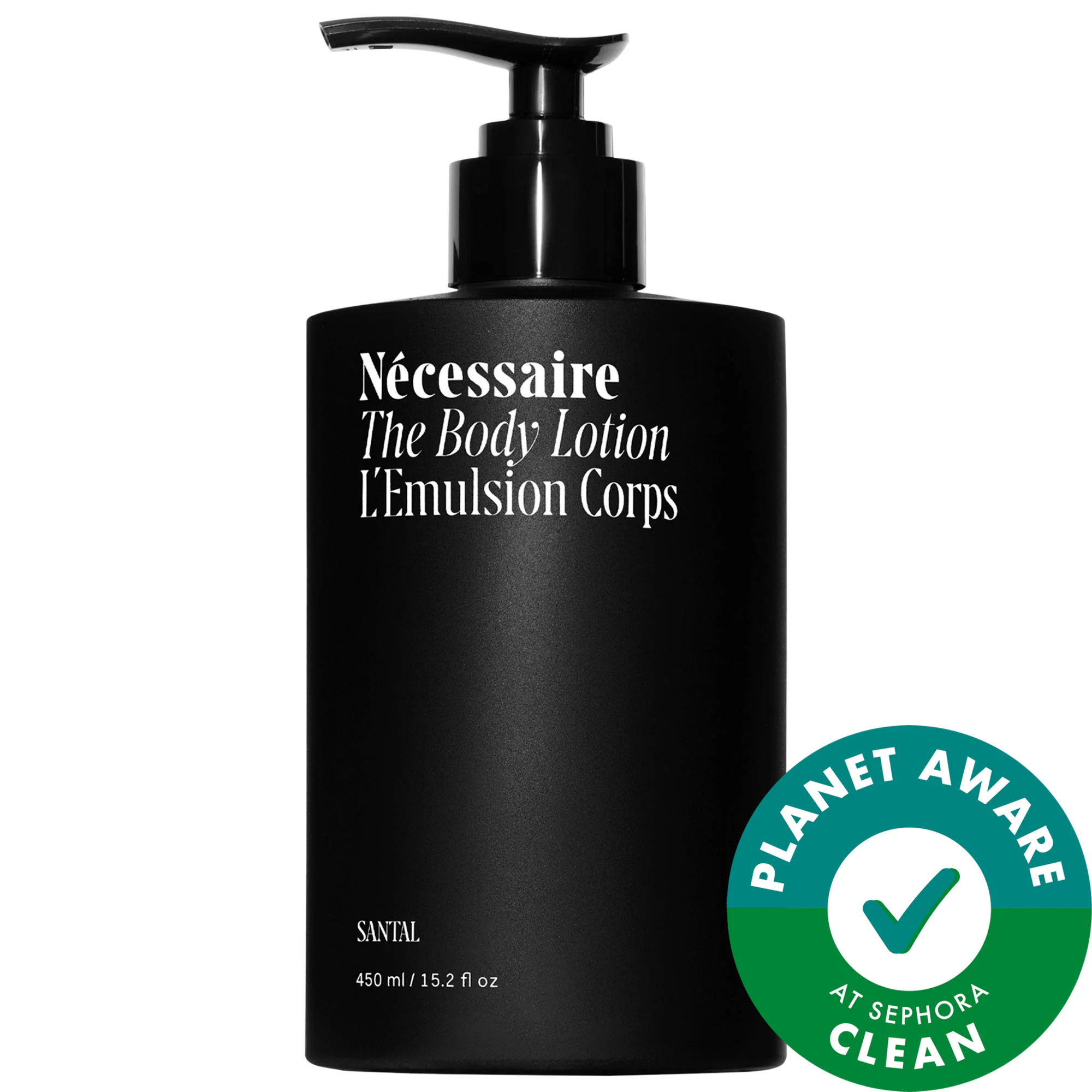 Nécessaire The Body Lotion Santal - With 5 Peptides + 2.5% Niacinamide 15.2 oz / 450 ml | Sephora (US)