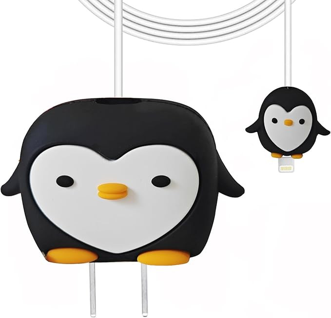 Compatible with Apple 20W/18W USB-C Adapter Charger, 3D Cartoon Protective Case for iPhone 20W US... | Amazon (US)