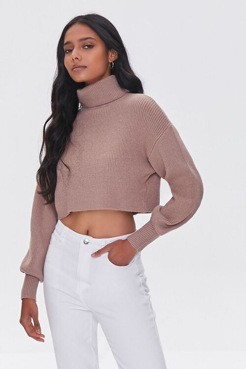 Turtleneck Cropped Sweater | Forever 21 (US)