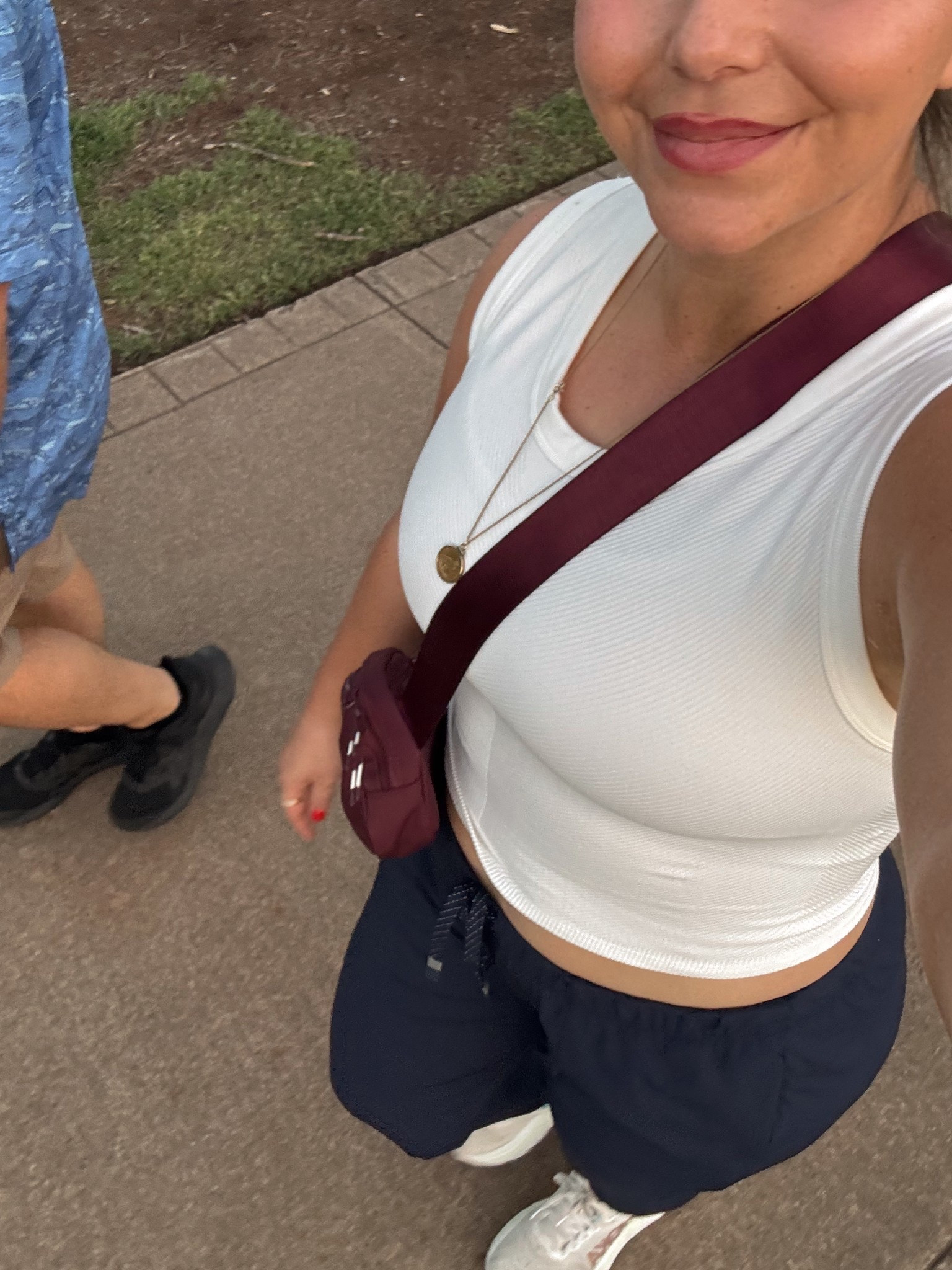 My eyes looked weird but my outfit was on point for this evening walk 😅

#LTKStyleTip #LTKFindsUnder50 #LTKActive