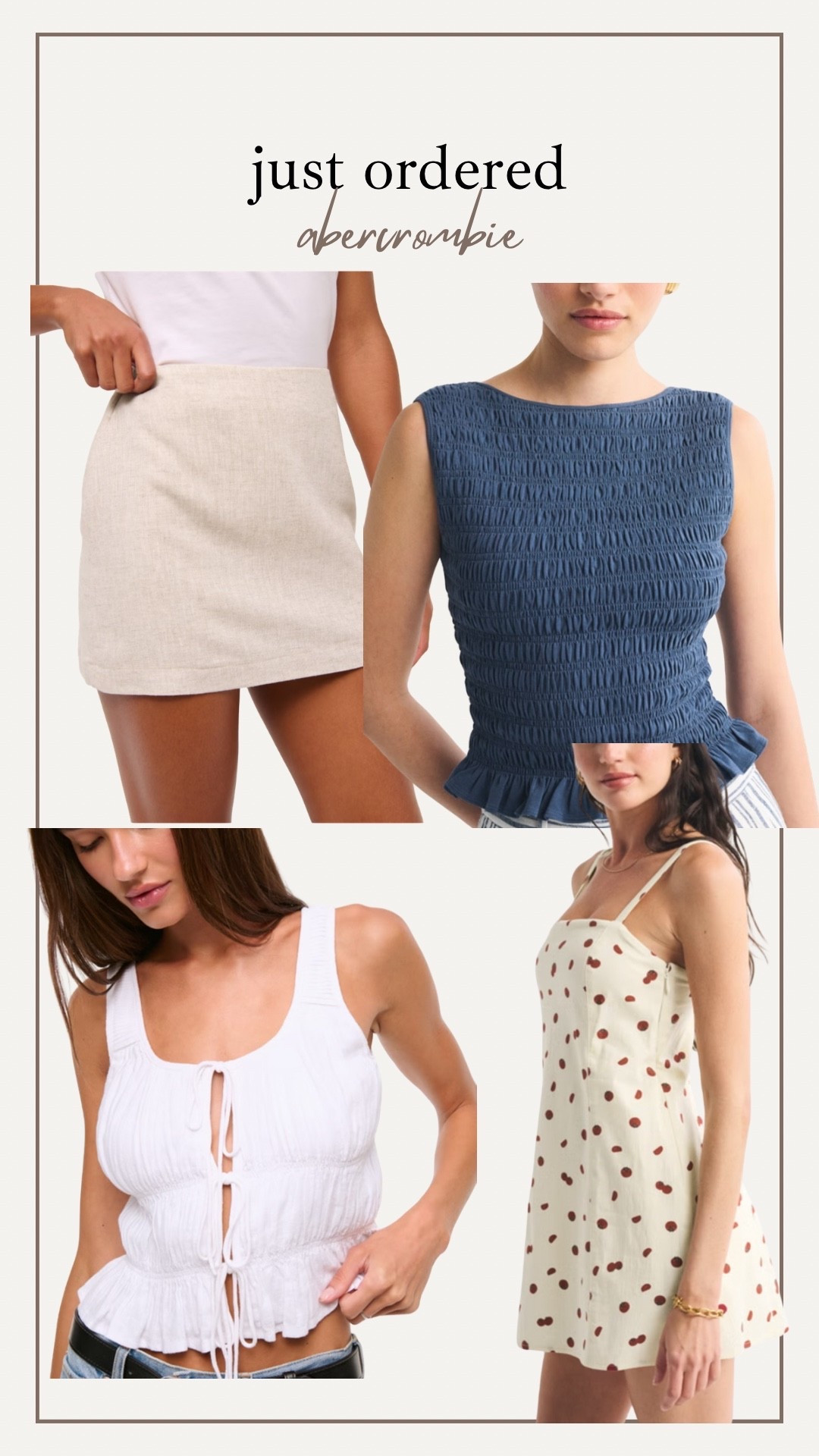 @abercrombie new arrivals 

#LTKPetite