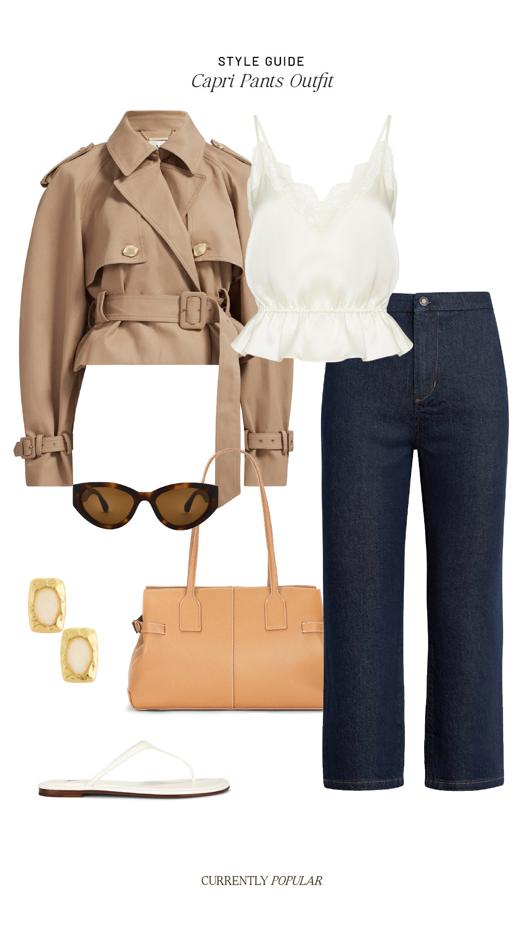 How to style capri jeans 

 #LTKootd #LTKSeasonal #LTKWorkwear