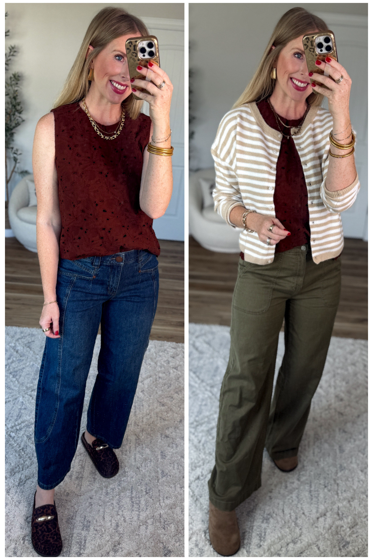 2 ways to style this eyelet top from Walmart!

#LTKootd