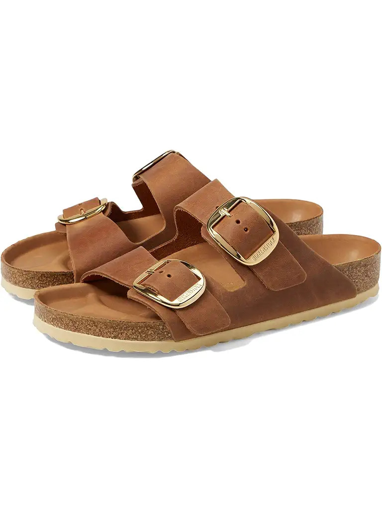 Women's Birkenstock Arizona Big Buckle - Nubuck Leather | Zappos.com
