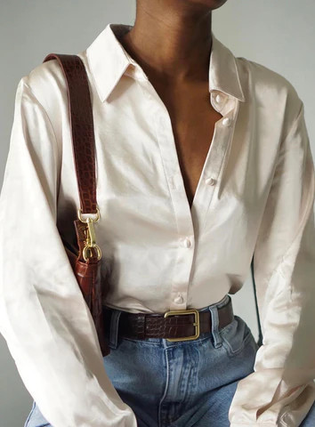 Vintage Vibes Shirt Champagne | Princess Polly AU