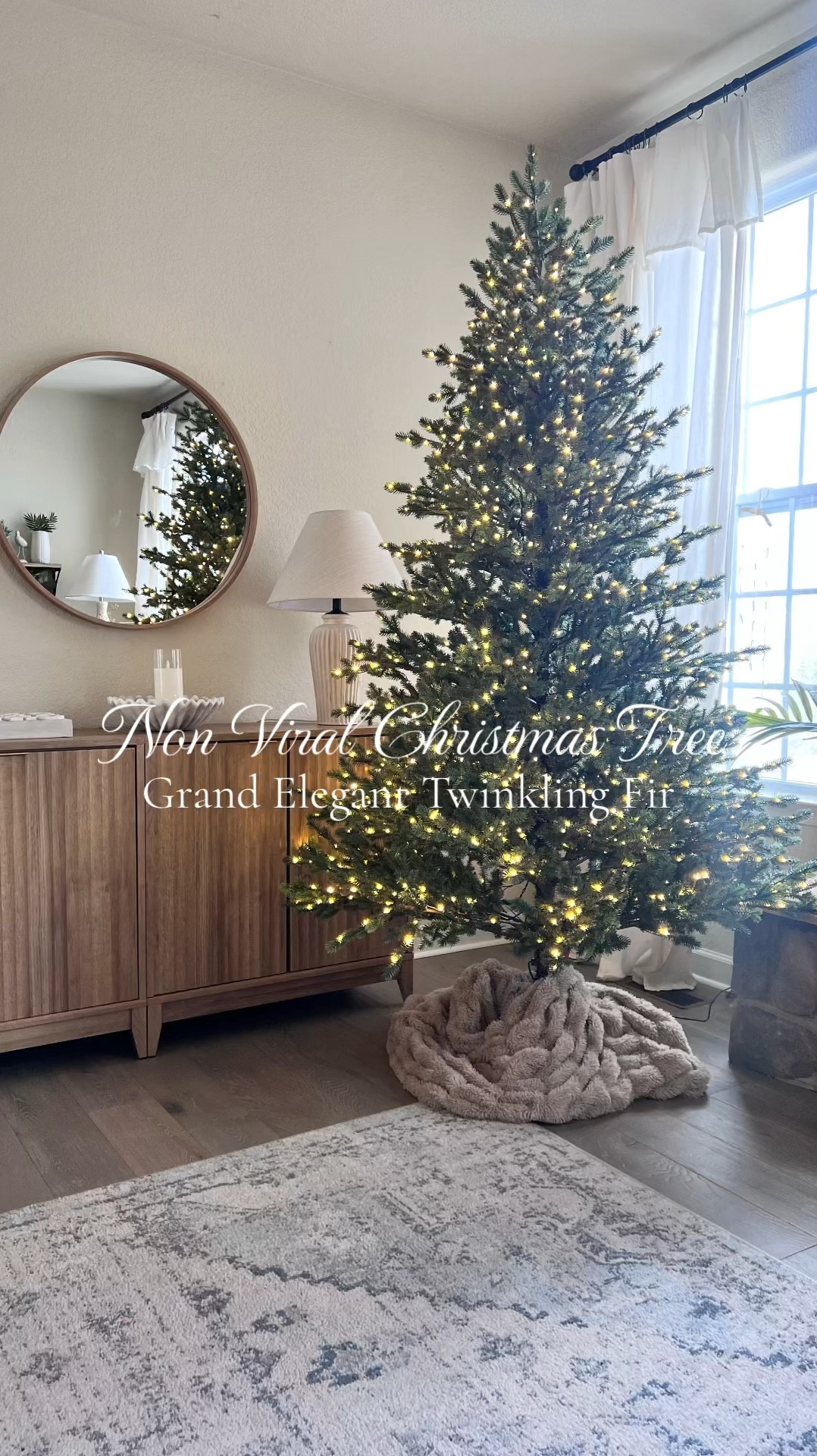 I’m so glad I caved in a bought the non viral Grand Elegant Fir at Home Depot. This tree is so stunning and has a twinkling light setting on the easy to use remote control. I also love the automatic connection that lights every branch during installation so no more hunting for cords to connect each tier. Get yours today! 

#LTKHome #LTKSeasonal #LTKHoliday