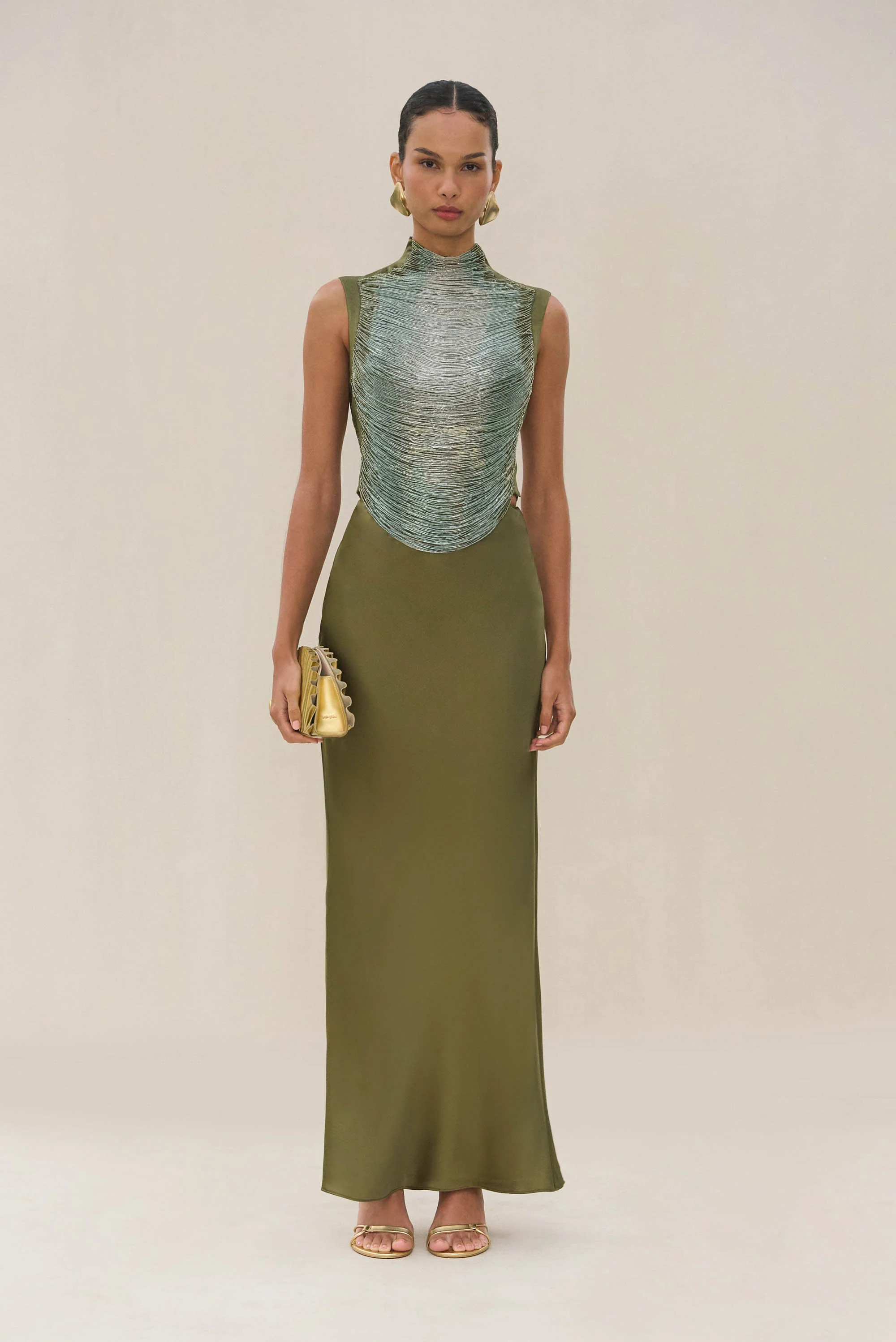 CHANTEL SKIRT - CEDAR | Cult Gaia - US