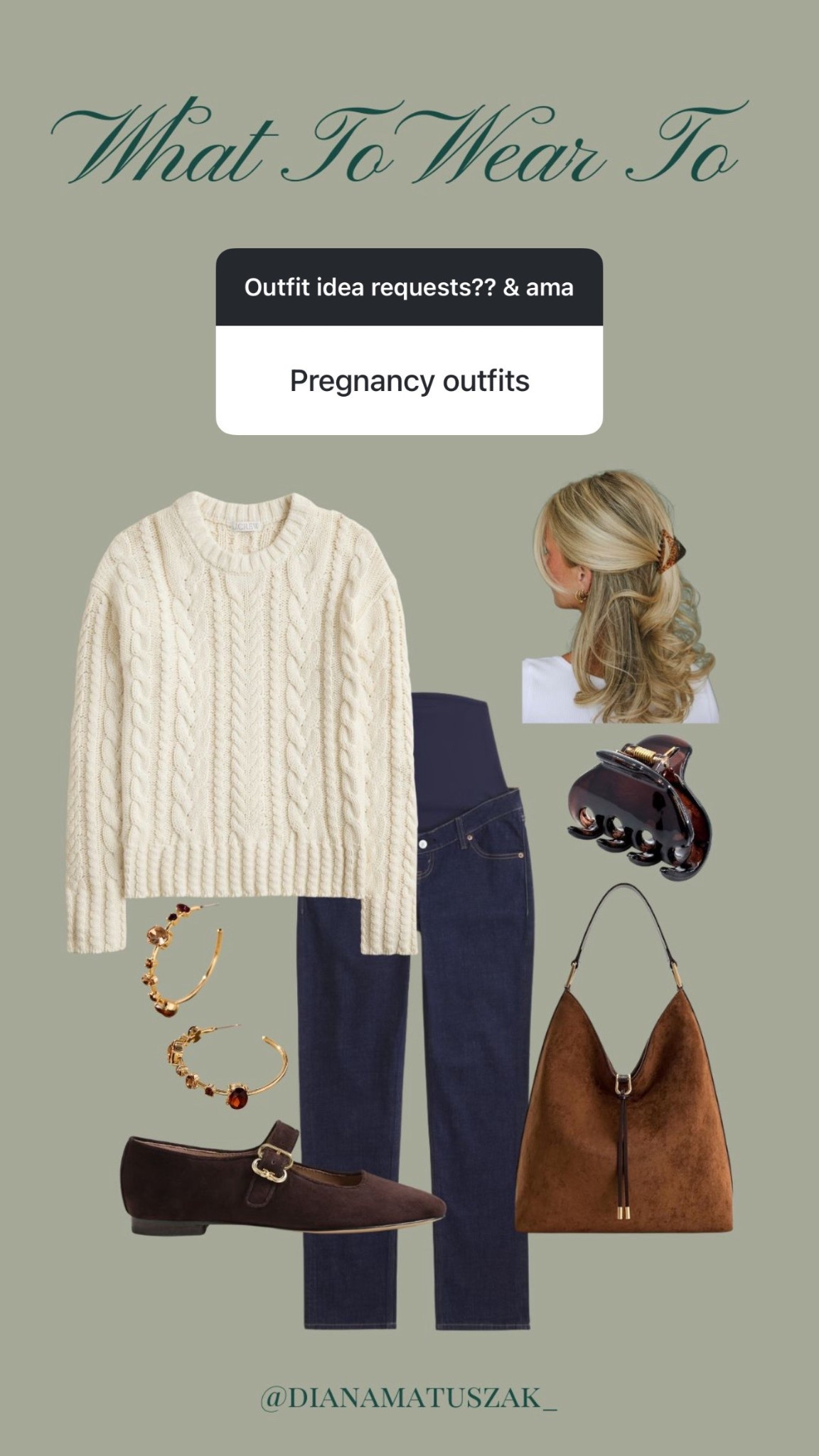 Fall pregnancy outfit idea 

#LTKSeasonal #LTKBump #LTKFallSale