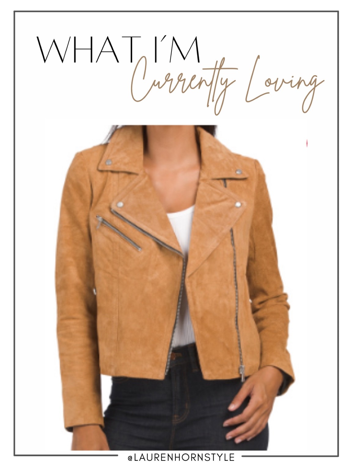 Tj Max suede jacket 

#LTKSeasonal #LTKitbag #LTKstyletip