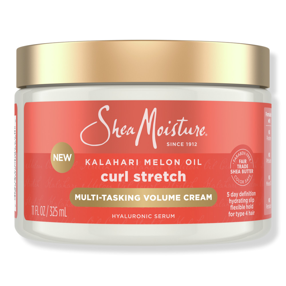 SheaMoisture Kalahari Melon Oil Curl Stretch Multi-Tasking Volume Cream | Ulta