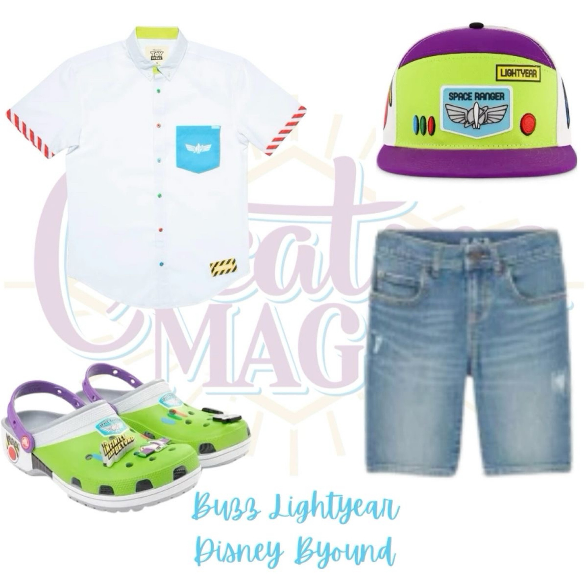 To infinity and beyond! Get ready to show off your love of Buzz Lightyear with this RSVLTS top and buzz inspired look  