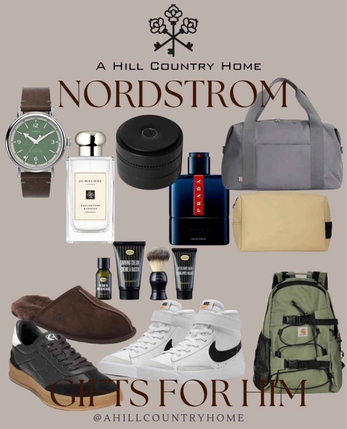 Gift shopping for him just got easier 🤎 These Nordstrom gift ideas are perfect for the man who appreciates timeless style, quality accessories, fragrance, travel essentials, and everyday staples. From watches and sneakers to grooming favorites and bags, there’s something here for every guy on your list.
Follow @miriamobrien on Instagram & TikTok for more finds!
#NordstromFinds #GiftsForHim #GiftsForMen #MensGiftGuide #GiftIdeasForHim #MensFashion #MensStyle #GiftGuide

#LTKMens #LTKOver40 #LTKSeasonal