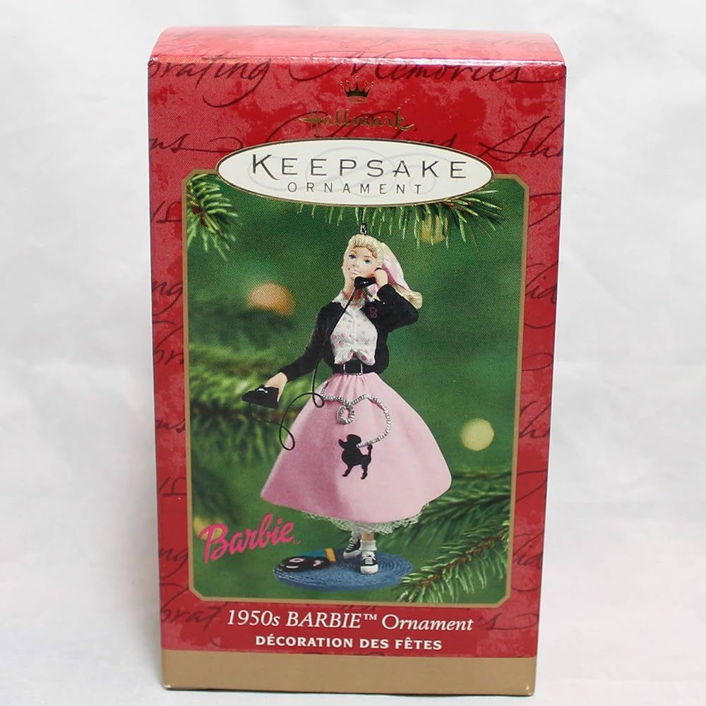 2001 Hallmark Ornament 1950s Barbie | Amazon (US)
