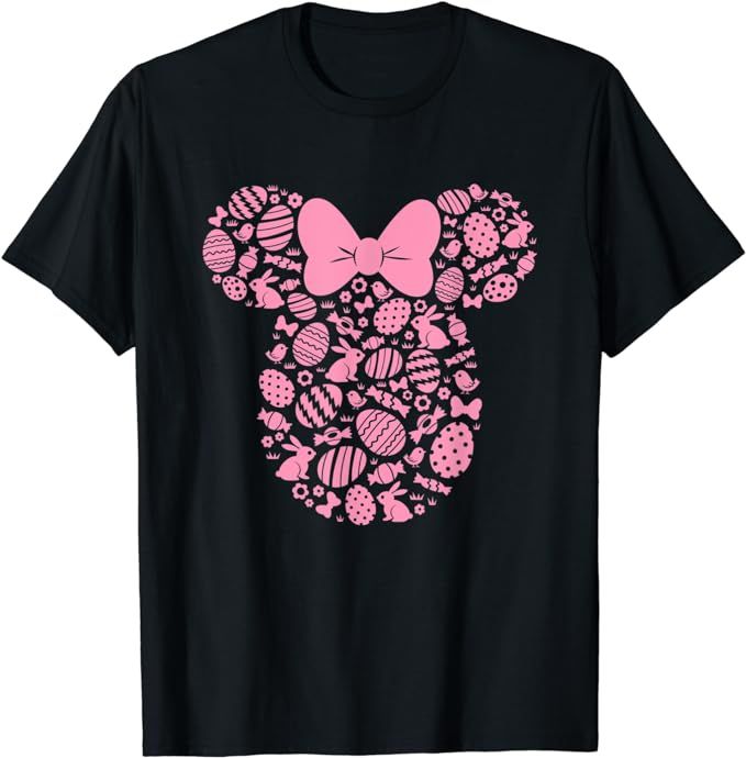 Disney Minnie Mouse Pink Easter T-Shirt | Amazon (US)