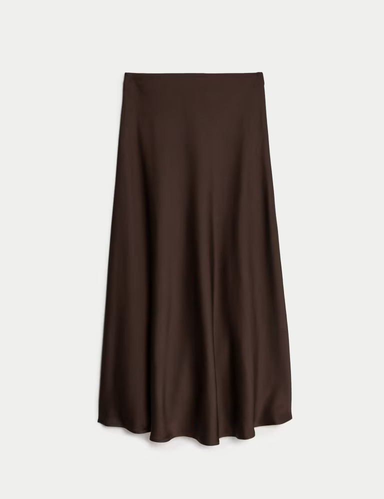 Satin Midaxi Slip Skirt | Marks & Spencer (UK)