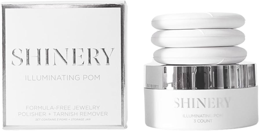 Shinery Illuminating Pom Tarnish Eraser - Formula-Free Sterling Silver Polisher, Non-Toxic Jewelr... | Amazon (US)