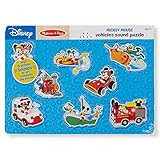 Amazon.com: Melissa & Doug Disney Mickey Mouse and Friends Vehicles Sound Puzzle (8 pcs) : Meliss... | Amazon (US)