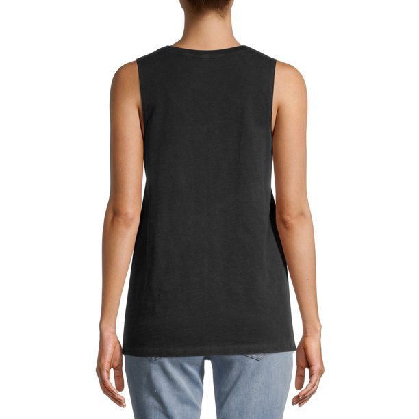 Time and Tru Women's V-Neck Pocket Tank Top | Walmart (US)
