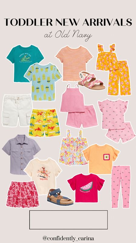 The cutest new arrivals are at Old Navy! These toddler summer pieces are adorable and perfect for them to live in this summer🫶🏻

#LTKSeasonal #LTKFindsUnder50 #LTKKids