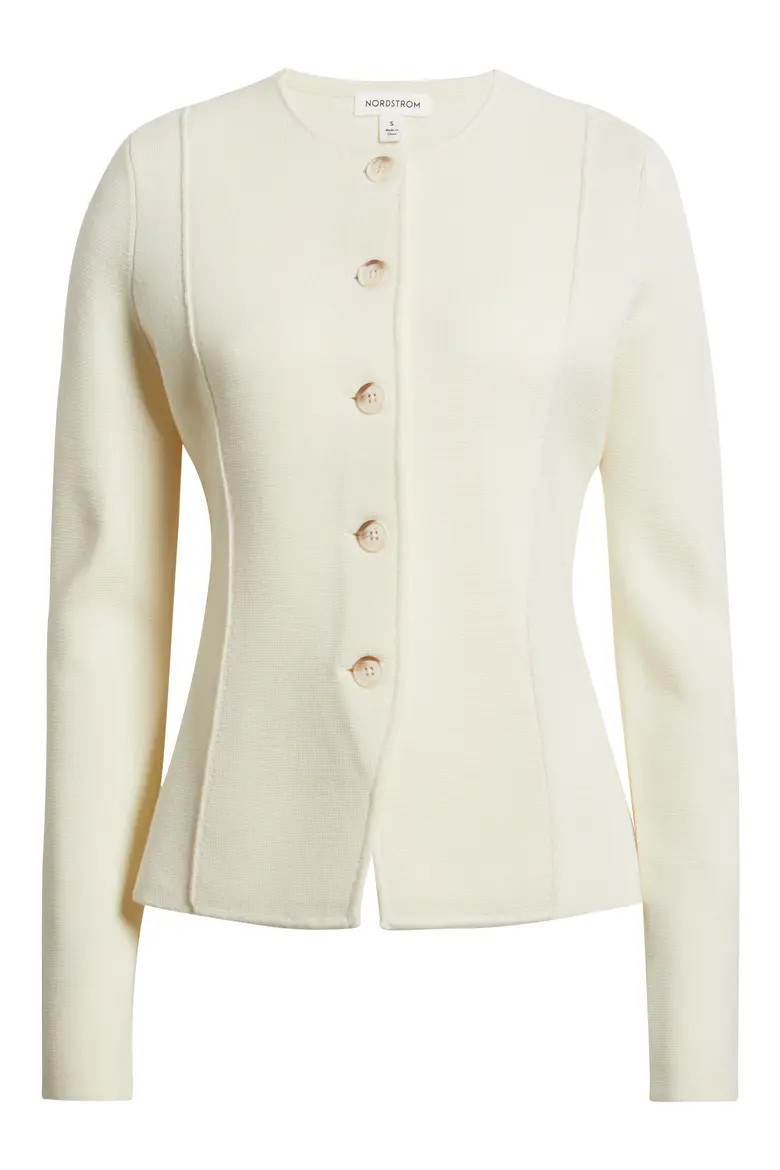 Merino Wool Sweater Jacket (Women) | Nordstrom | Nordstrom