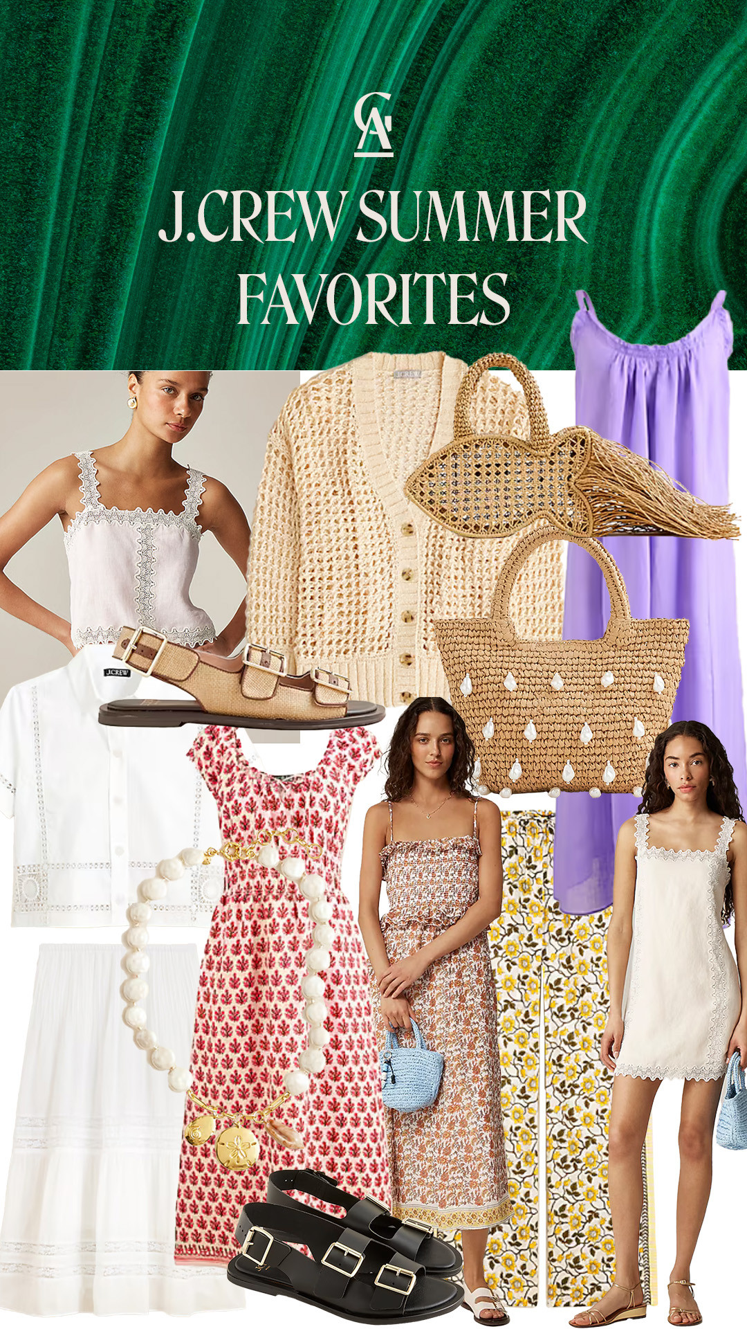 all my favorites from @Jcrew's new summer collection. Loving all of the dresses, sandals, + breezy pieces. #injcrew #ad  

 #LTKSummerEdit