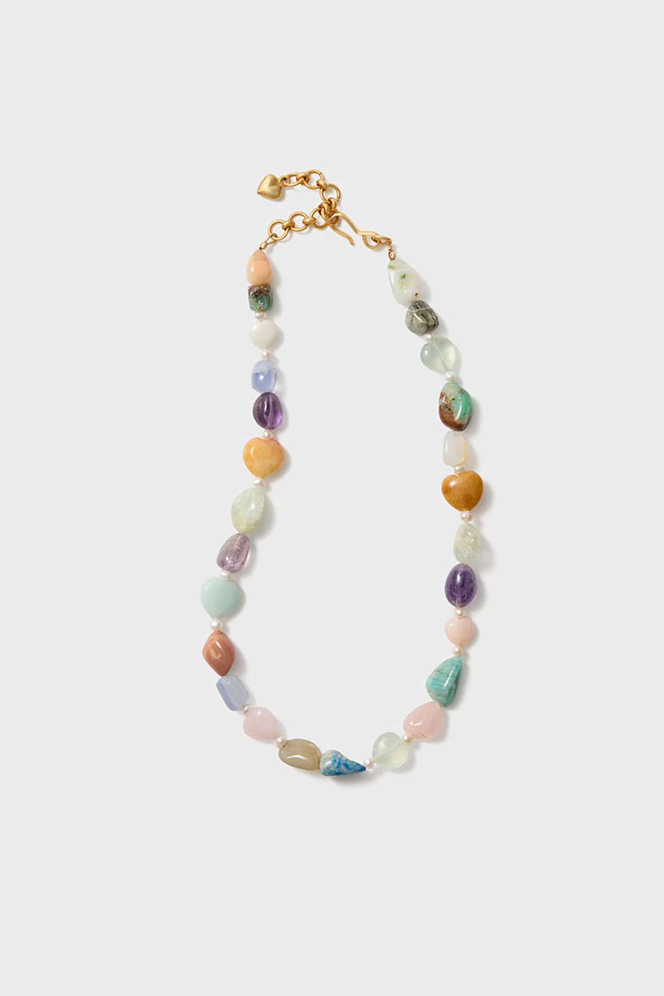 Pastel Gemstone Multi Brooke Necklace | Tuckernuck (US)