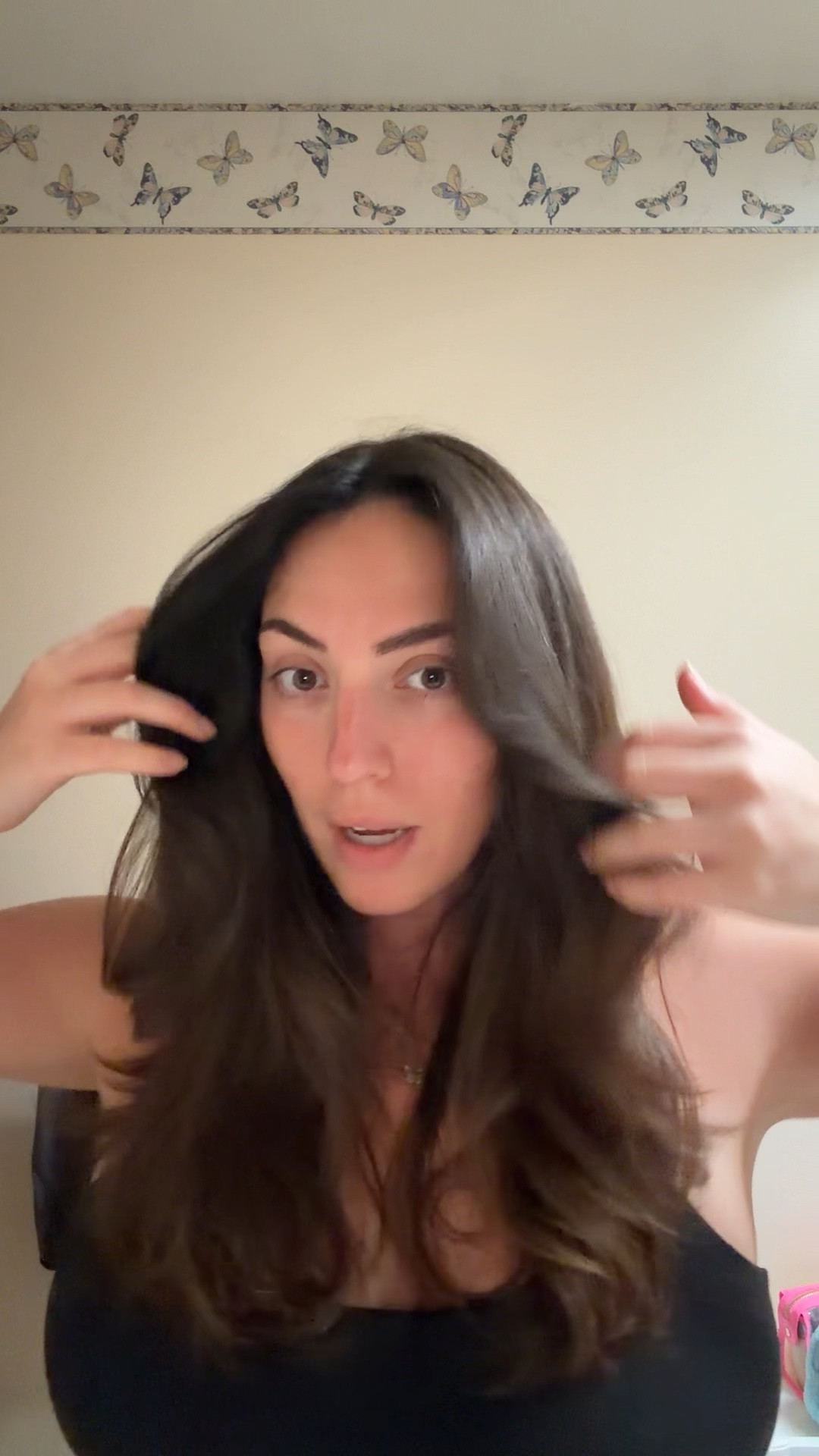 My tried and true blowout routine that never fails me. I always use Olapllex No. 6 and 7 when my hair is about 50% dry and then I go in and rough dry with my shark flex style before using the curling wands. My hair does not hold a curl whatsoever, and I absolutely love the shape that the wands are able to give to my hair. 

#LTKmorningroutine #LTKselfcare #LTKBeauty