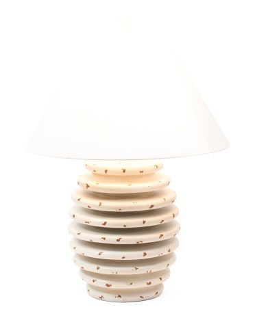 29in Terrazzo Ribbed Table Lamp | Furniture & Lighting | Marshalls | Marshalls