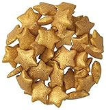 DecoPac Gold Stars Quins, Edible Cupcake Sprinkles, Sugar Cake Decorations - 18.5 ounce | Amazon (US)