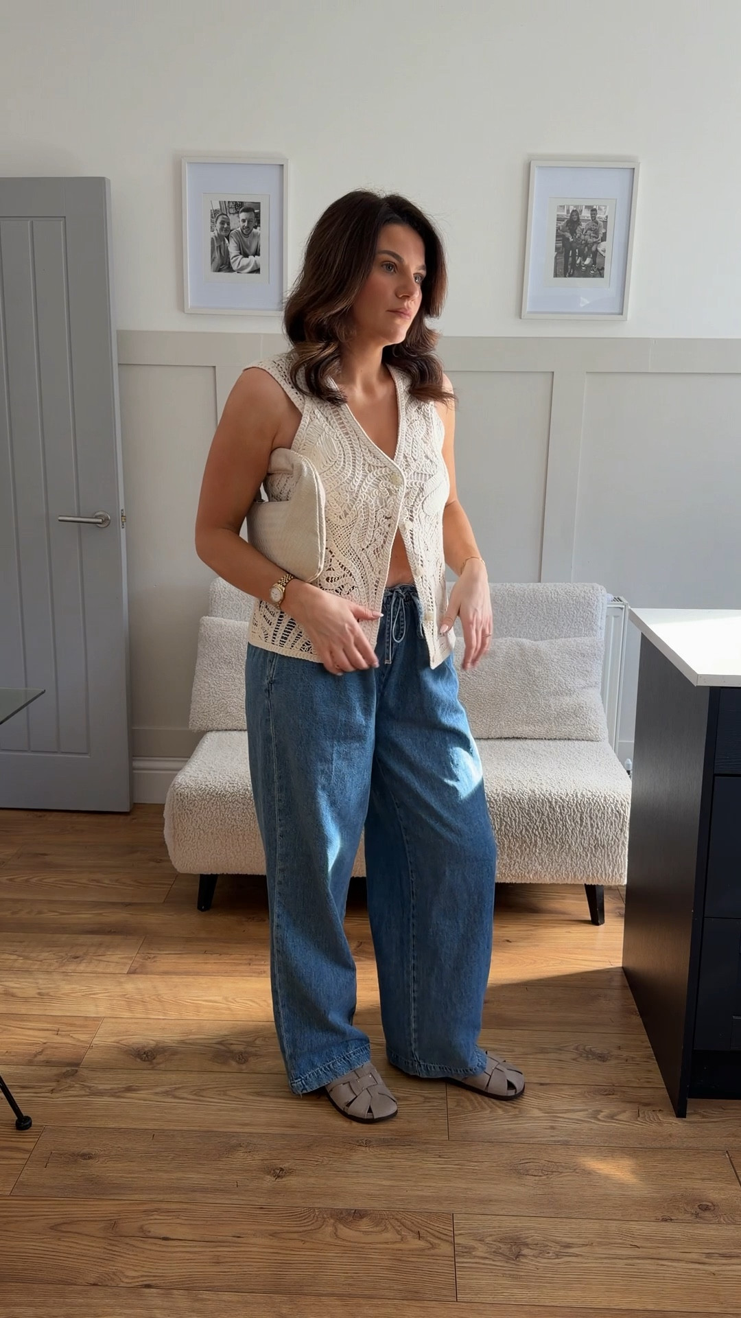Spring OOTD 🫶🏻🤍
Drawstring Jeans 
Soft Jeans 
Primark jeans 
Crochet 
Spring outfits 
Size 12 

#LTKsummer #LTKspring #LTKuk