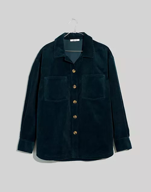 Corduroy Kentwood Oversized Shirt-Jacket | Madewell