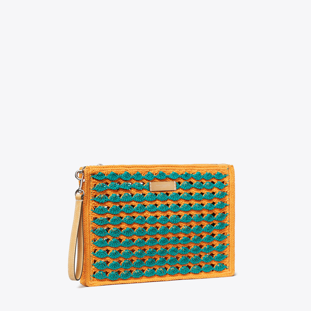 Tory Burch Hand-Crocheted Pouch | Tory Burch (US)