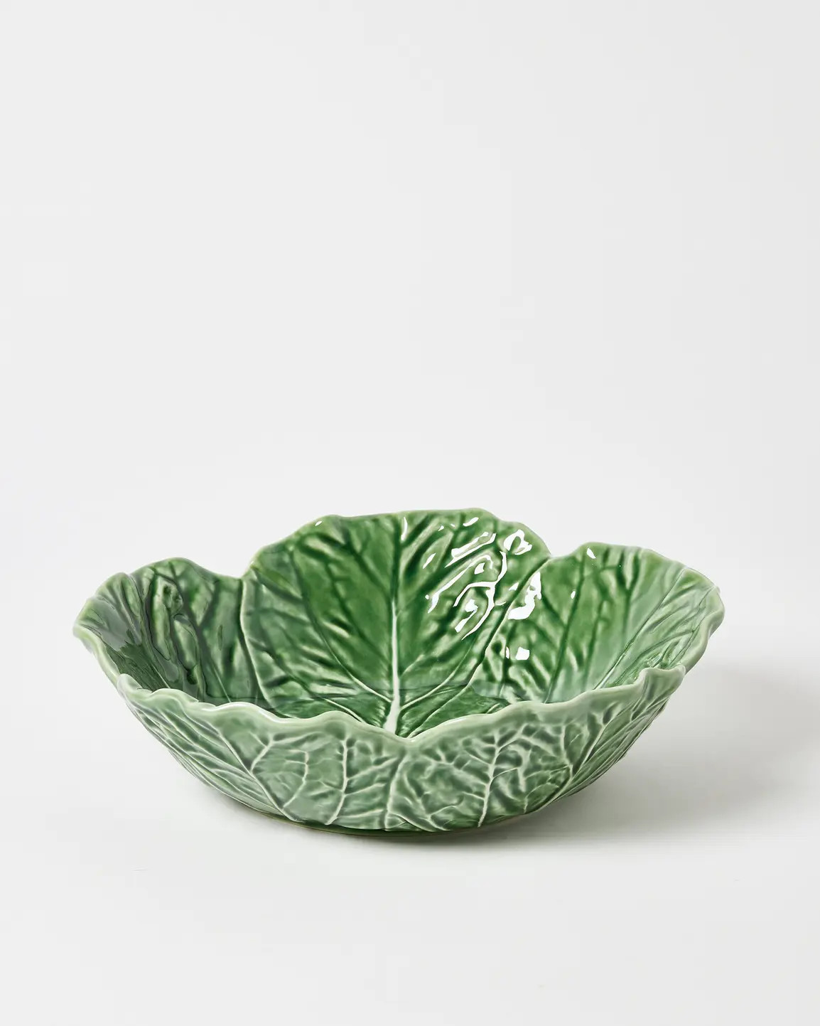 Green Cabbage Ceramic Serving Bowl | Oliver Bonas | Oliver Bonas (Global)