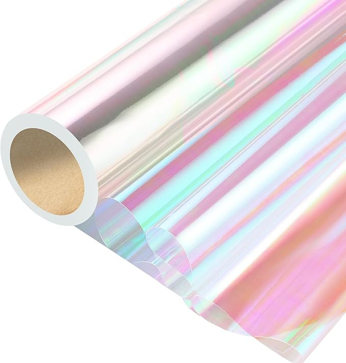 82 Ft X 17 In Cellophane Wrap for Gift Baskets Iridescent Cellophane Wrap Roll Gift Basket Wrappi... | Amazon (US)